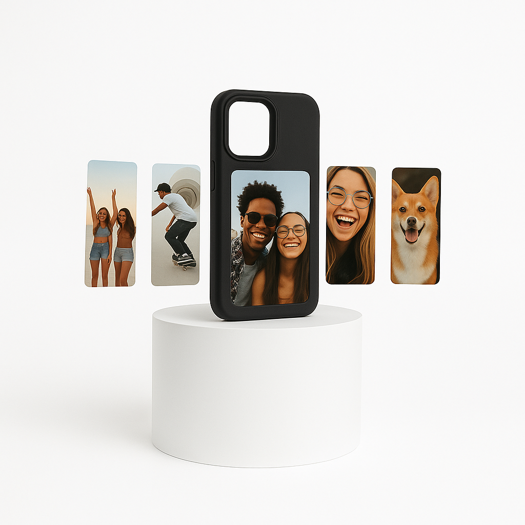 Coque Mcase + chargeur rapide + verre trempé